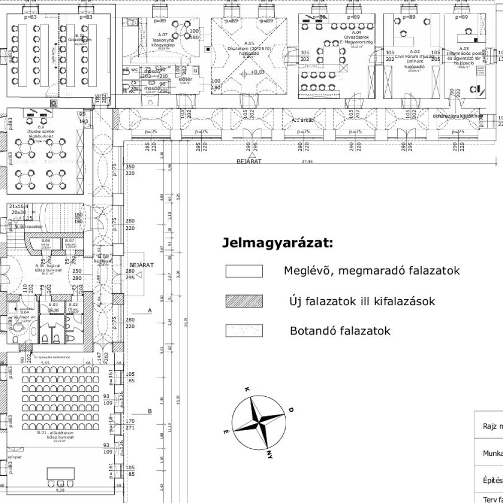 Földszinti alaprajz